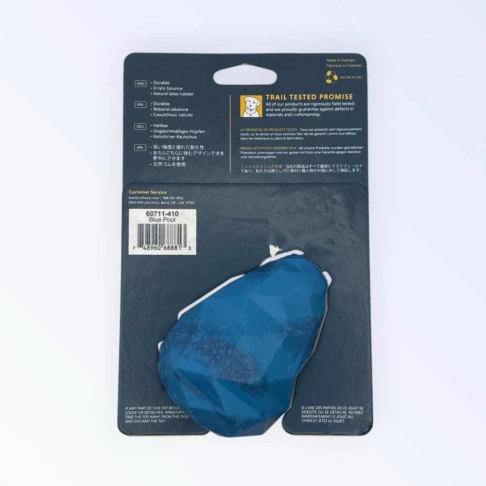 Ruffwear Dog Toy Gnawt-a-ConeTM‎ Toy Blue Pool